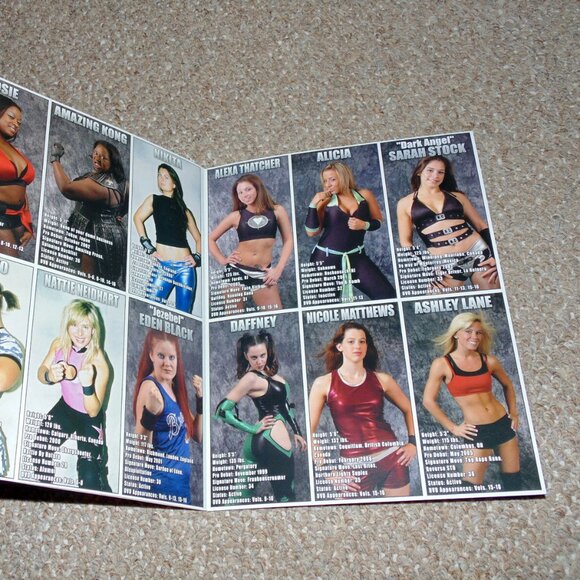 Shimmer Women Athletes 2005-2007 Roster Album Magazine Becky Lynch Beth Phoenix - Picture 7 of 8